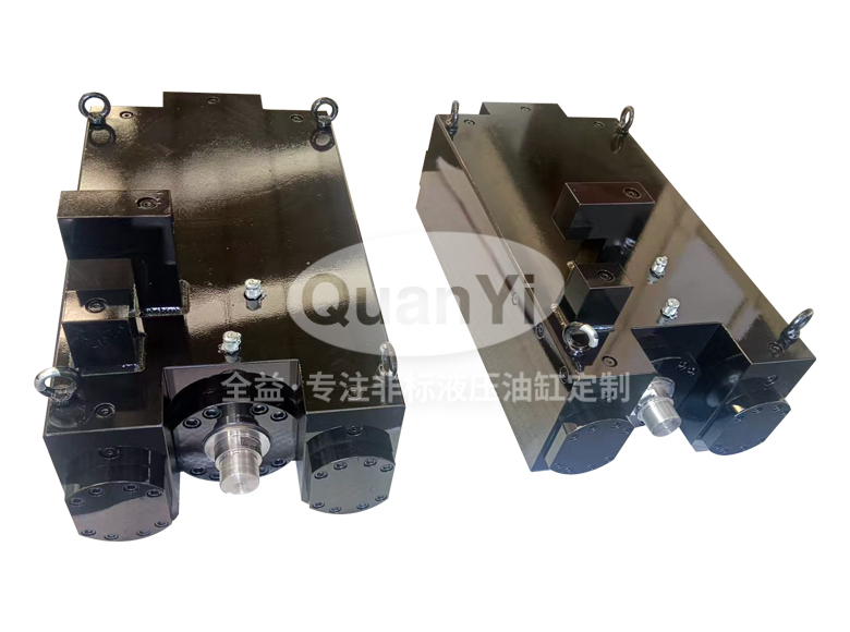 常州全益機械制造有限公司-卷材搬運設備用三聯(lián)缸 150/100-625+ 2x 105/70-675150/100-625+ 2x 105/70-675